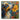 Expressive dog and floral oil painting with bold brushwork and vibrant colors, perfect for animal art lovers.