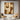 Geometric Abstract Minimalist Oil Painting in Neutral Beige and Brown