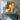 Geometric Abstract Modern Oil Painting in Warm Beige and Amber Brown