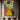 Geometric Abstract Woman In Yellow Dress