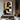 Abstract Geometric Figure in Sepia, Black and Beige on Canvas Art