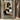 Abstract Geometric Figure in Sepia, Black and Beige on Canvas Art