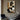 Abstract Geometric Figure in Sepia, Black and Beige on Canvas Art