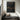 Minimalist Gold Line Abstract Painting with Moon on Black Canvas