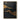 Minimalist Gold Line Landscape Painting with Moon on Black Canvas