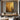 Abstract gold oil painting with raised grid texture and charcoal accents on stretched canvas, creating light-reflective metallic effects.  