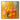 Golden Bloom Radiance – abstract flower oil painting in warm yellow and orange tones