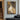 Abstract oil painting of ethereal woman in white dress with gold accents, emotional silhouette canvas wall art