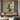 hand-painted oil portrait of Buddha face with golden background in wabi sabi style, peaceful vertical wall art for zen and mindful spaces