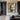 hand-painted oil portrait of Buddha face with golden background in wabi sabi style, peaceful vertical wall art for zen and mindful spaces