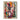 Graffiti Style Abstract Expressionist Painting with Bold Colors and Human Figure