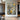 Handmade Abstract Drip Painting in Yellow Black and White with Expressive Strokes