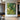 Textured Impasto Painting of Butterflies and Wildflowers in Green and Yellow