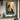 Impressionist Woman With Cat At Window Painting