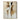 Minimalist abstract oil painting of two female silhouettes in beige and neutral tones