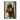 Hand-painted oil portrait of a woman in sunlight smoking by the window, with realistic brushwork, blue denim shorts, and summer sensuality