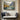 Scandinavian Landscape Oil Painting with Fjord Village and Sunrise Sailboat Scene