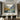 Scandinavian Landscape Oil Painting with Fjord Village and Sunrise Sailboat Scene