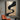 Large Minimalist Hand-Painted Oil Wall Art in Black and Beige