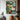 hand-painted canvas of nude female figure surrounded by lotus flowers and turtles