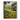 colorful landscape oil painting with grazing sheep, wildflowers, trees and river, countryside pastoral scene in bright green and blue tones
