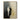 Minimalist Abstract Figurative Hand-Painted Oil Painting in Beige and Black