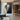 Minimalist Abstract Oil Painting of Human Figures in Black and White