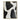 Minimalist Abstract Oil Painting in Black and White with Organic Forms