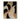Minimalist Abstract Canvas Art in Beige and Black with Flowing Organic Curves