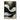 Minimalist Textured Oil Painting With Flowing Black And White Shapes