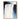 Minimalist Abstract Waterfall Wall Art in Blue and White
