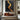 Minimalist Black and Gold Curved Line Painting with Textured Abstract Design