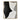 Minimalist Black and White Abstract Oil Painting with Organic Curves