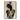Golden Contemplation Minimalist Abstract Female Portrait with Gold and Black
