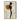 Minimalist Female Silhouette Art Silhouette Poem in Beige and Burnt Orange