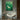 Minimalist Nature Bird Painting of White Egret in Green Reeds