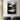 minimalist oil painting with black and grey flowing shapes and layered texture