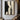 Abstract handmade oil painting of two mirrored profile silhouettes in black and beige