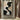 Modern Abstract Hand-Painted Oil Artwork in Beige and Black