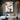 Modern Abstract Oil Painting with Textured Color Blocks in Geometric Composition