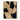 Modern Geometric Abstract Canvas Painting in Beige and Black with Intersecting Shapes