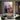 Modern Impressionist Canvas Painting with Boats in Gold and Purple
