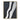 Modern Minimalist Textured Oil Painting in Black and White with Flowing Lines