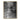 Monochrome Abstract Landscape Oil Painting with Forest and Water Reflection