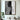 "Monochrome Contemplation" abstract oil painting of a silhouetted human figure in profile, rendered in expressive black, white, and grey textured brushstrokes, evoking a somber mood.
