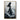 Monochrome Abstract Portrait of a Woman in Flowing Motion on Vertical Canvas