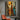 Beneath the Patched Sun - Mosaic Figurative Wall Art with Sunset Palette