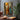 Beneath the Patched Sun - Mosaic Figurative Wall Art with Sunset Palette