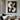 "Neutral Forms" abstract oil painting featuring a minimalist composition of interlocking solid shapes in beige, grey, white, and black.
