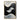 Abstract oil painting with wave-like flowing white lines over black background